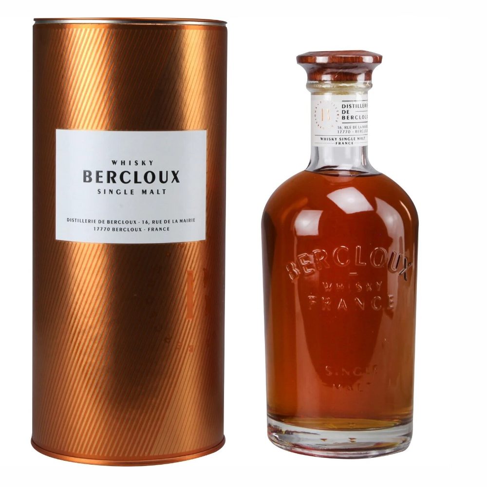 Whisky Bercloux 40% 700 ml zestaw