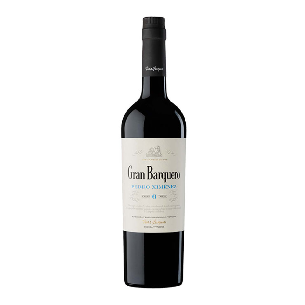Wino wzmacniane Perez Barquero Gran Barquero PX 6YO  czerwone słodkie 750 ml