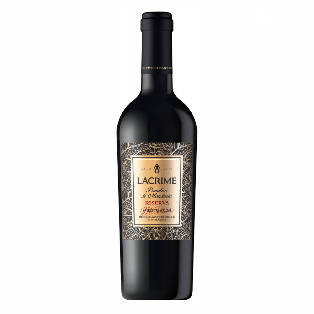 Wino Lacrime Primitivo Di Manduria Reserva 14,5% czerwone wytrawne 750 ml