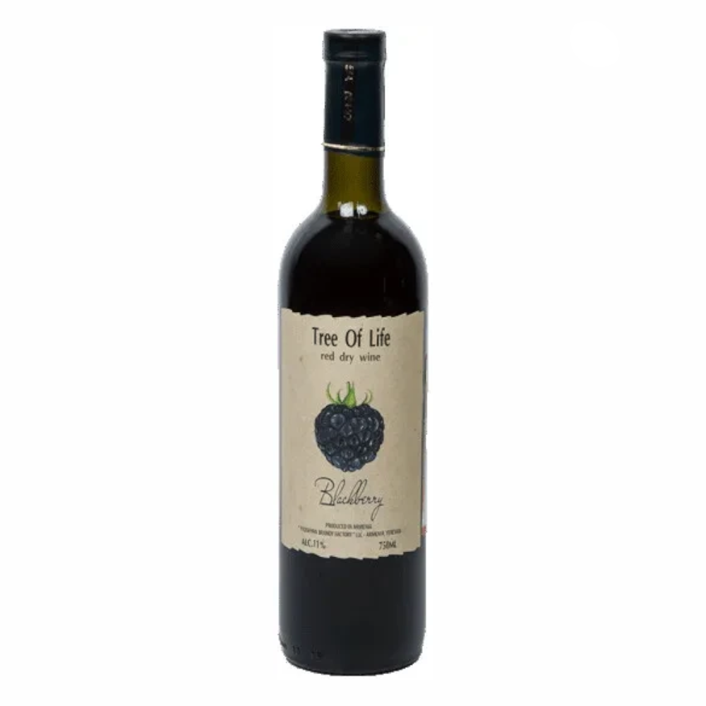 Wino Tree of Life BlackBerry 12% czerwone wytrawne 750 ml