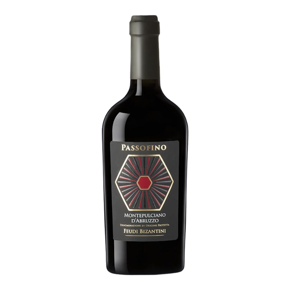 Wino Feudi Bizantini Passofino Montepulciano d'Abruzzo 2022 14% czerwone wytrawne 750 ml