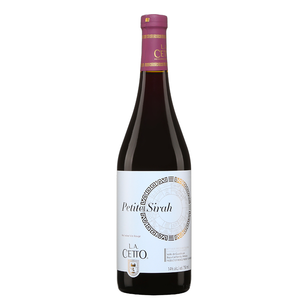 Wino La Cetto Petite Sirah 2020 czerwone półsłodkie 750 ml