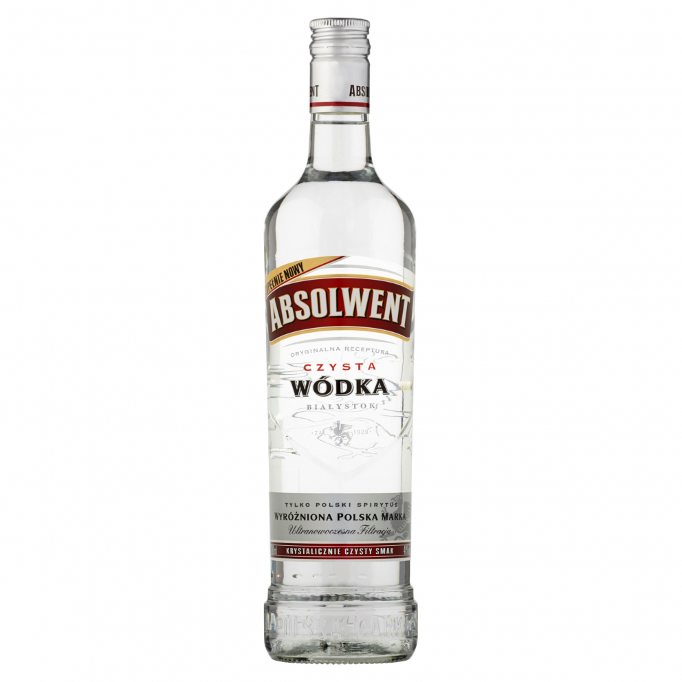 Wódka Absolwent Czysta 40% 500 ml