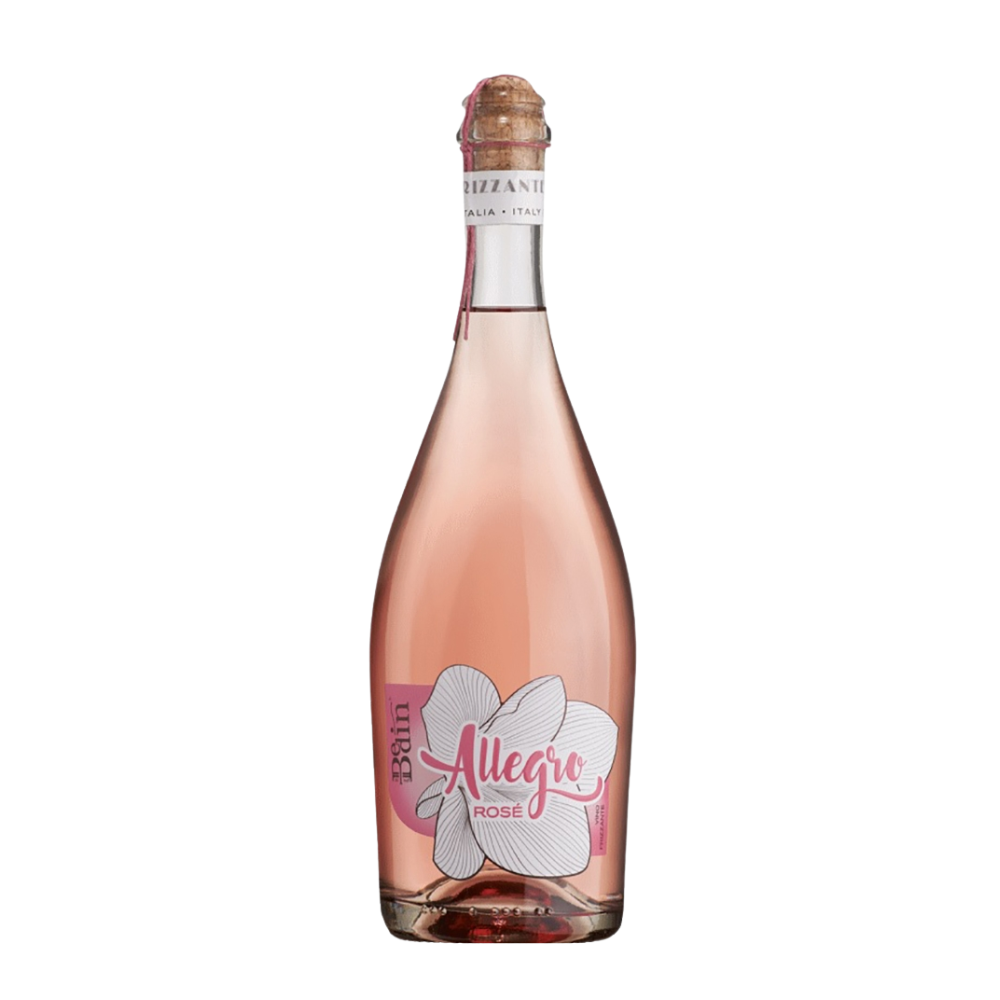 Wino musujące Allegro Rose 9,5% różowe półsłodkie 750 ml