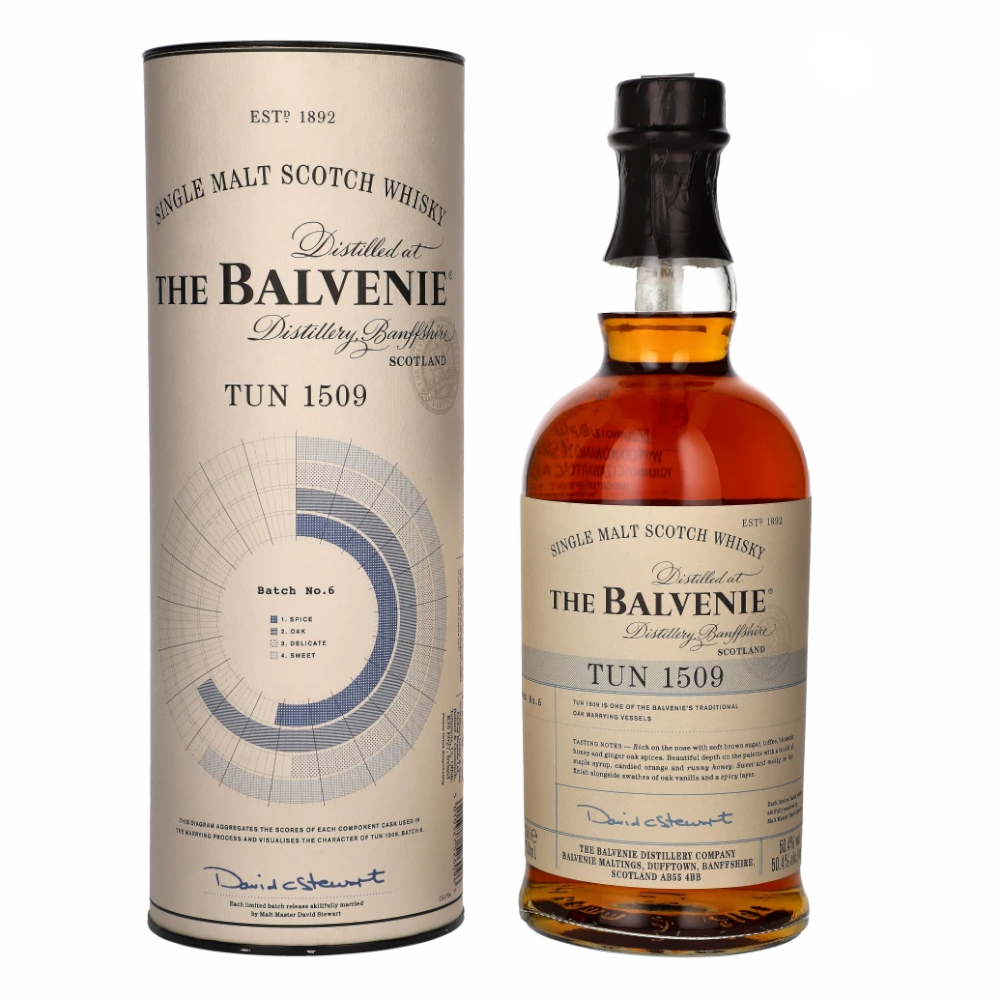 Whisky Balvenie Tun 1509 Batch 6 50,4% 700 ml tuba