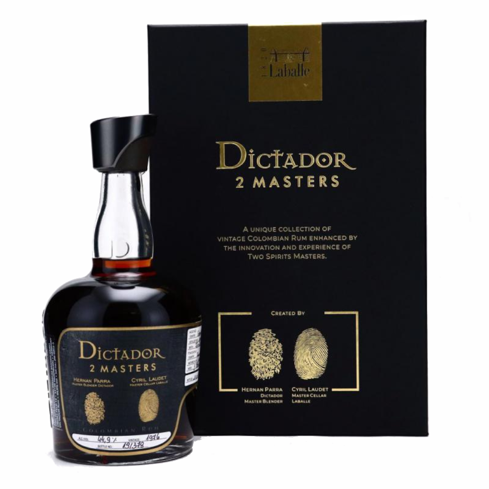 Rum Dictador 2 Masters Laballe 1976 44,9% 700 ml
