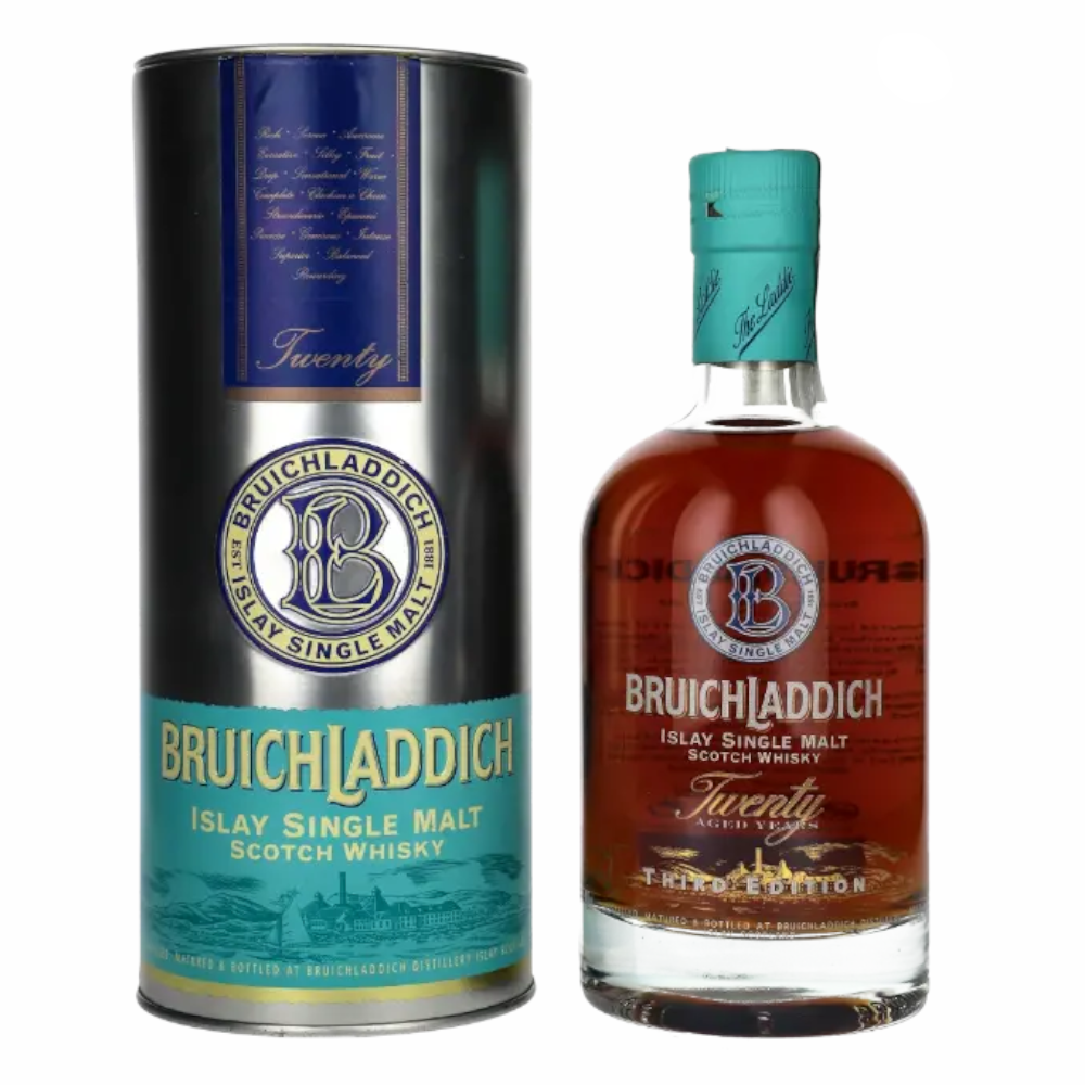 Whisky Bruichladdich 20Y 3rd Edition 46% 700 ml tuba
