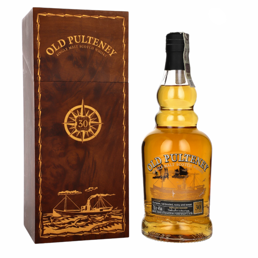 Whisky Old Pulteney 30YO 44% 700 ml skrzynka