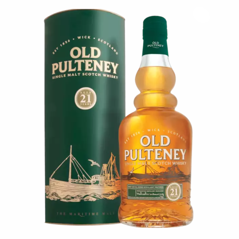 Whisky Old Pulteney 21YO 46% 700 ml kartonik