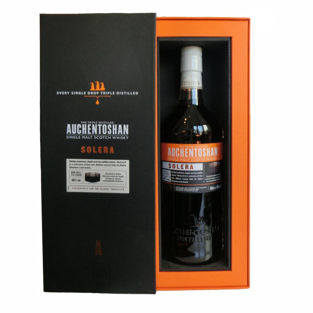 Whisky Auchentoshan Solera 48% 700 ml kartonik