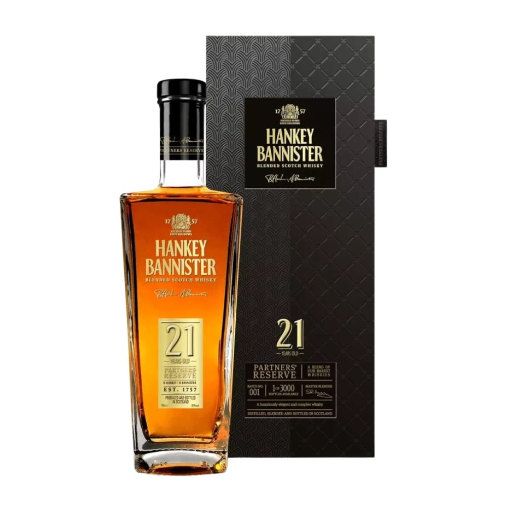 Whisky Hankey Bannister 21 YO 40% 700 ml kartonik