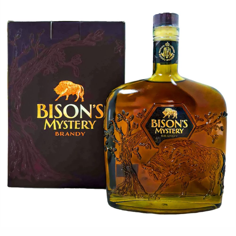 Brandy Bison's Mystery 40% 700 ml kartonik