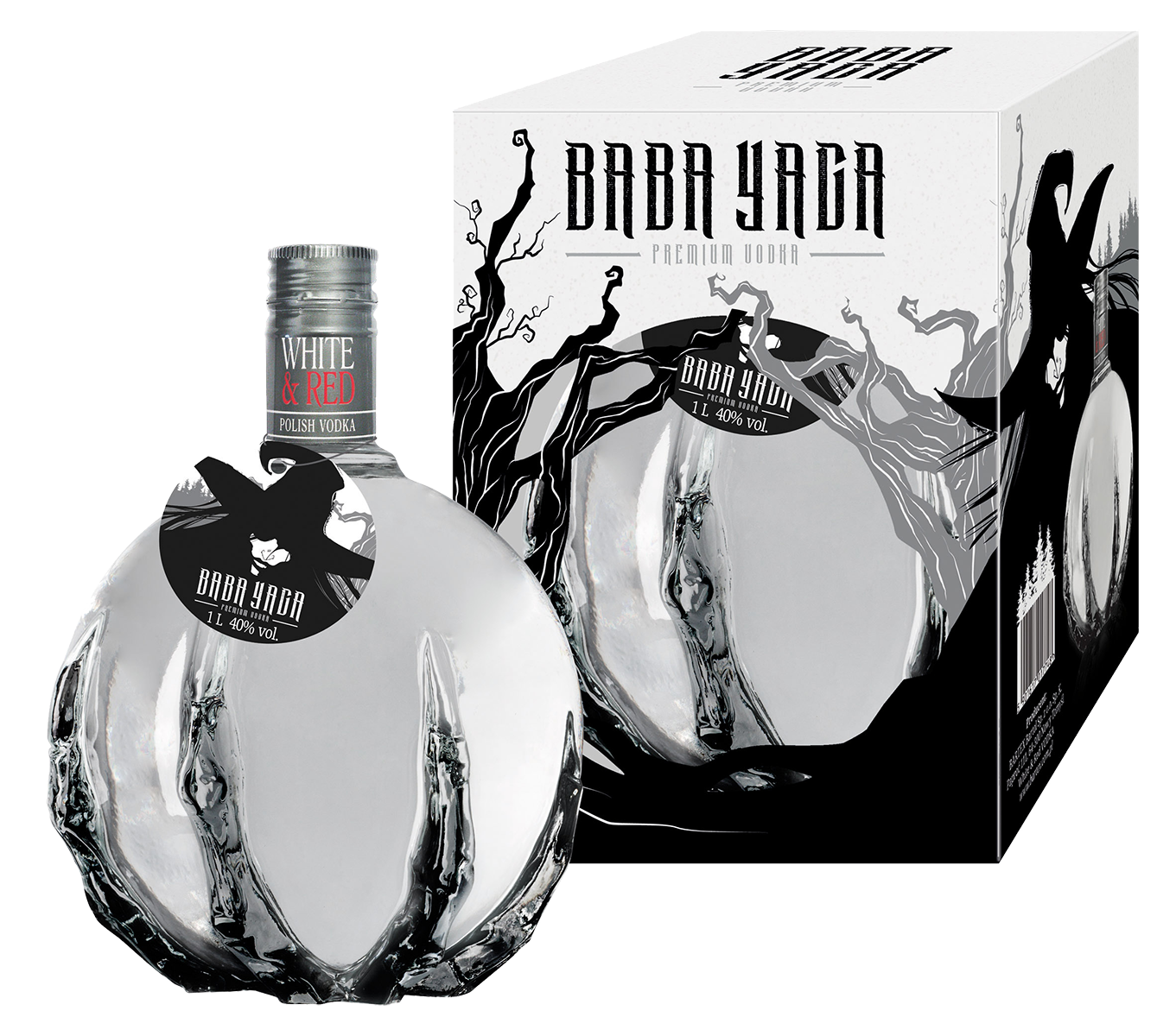 Wódka Baba Yaga Finest Premium 40% 1000 ml