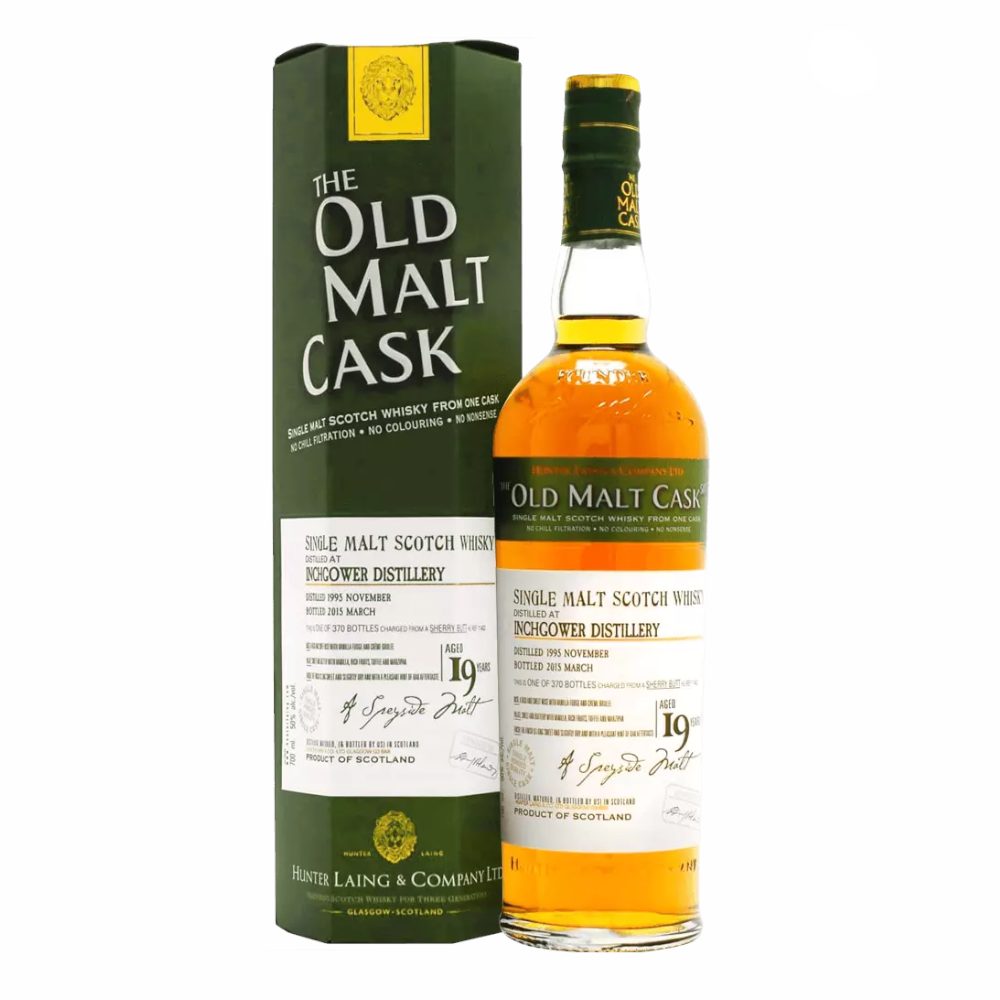 Whisky The Old Malt Cask Inchgower 19YO 1995 50% 700 ml tuba