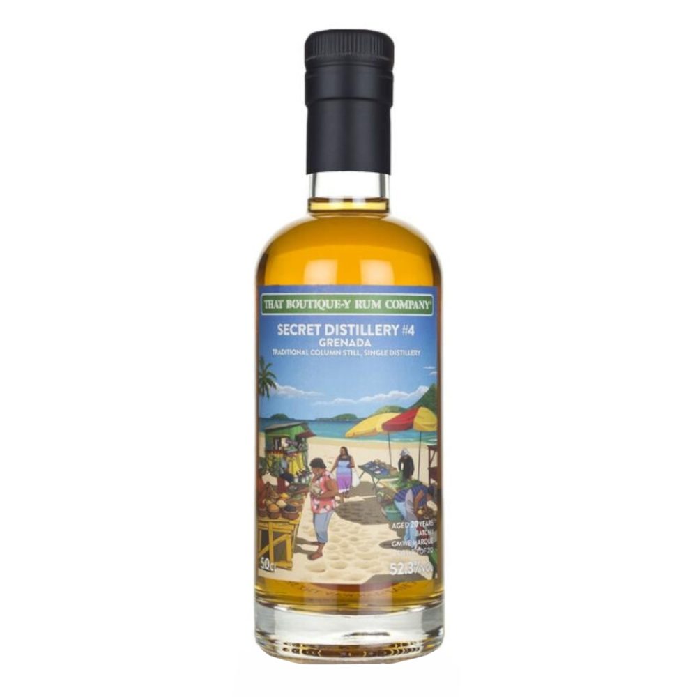 Rum Secret Distillery #4 Grenada 20YO 52,3% 500 ml