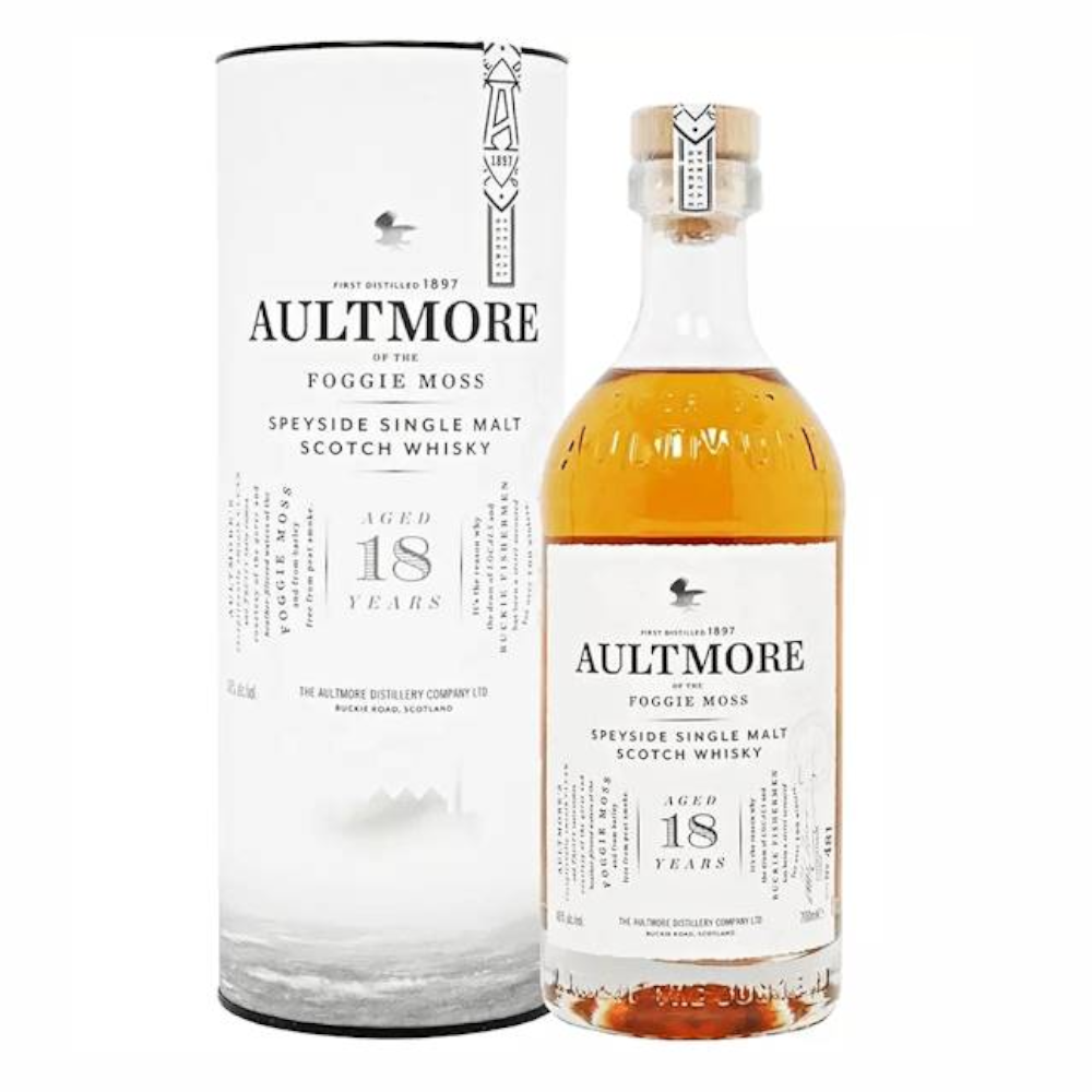 Whisky Aultmore 18YO 46% 700 ml tuba