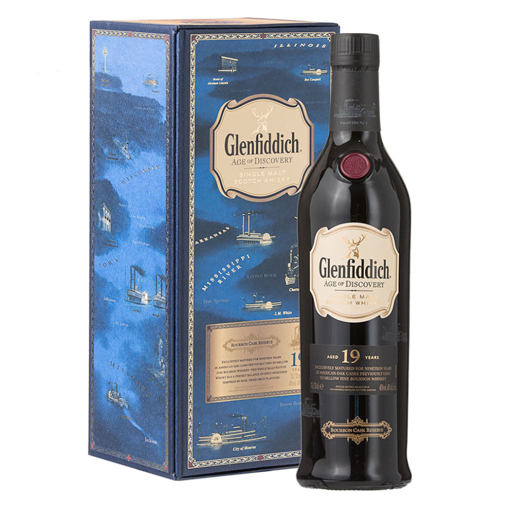 Whisky Glenfiddich 19 Age of Discovery Bourbon 40% 700 ml