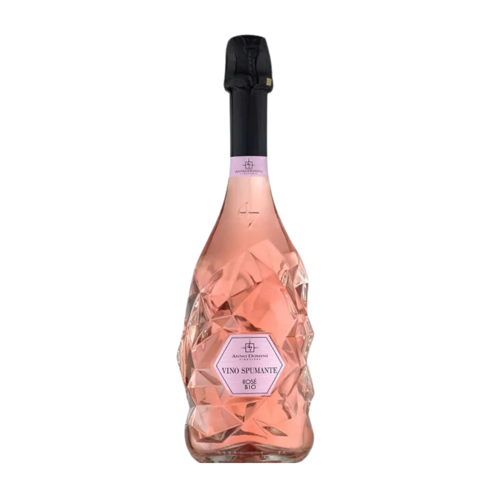 Wino musujące Anno Domini Diamante Rose Prosecco Bio 11% różowe półwytrawne 750 ml