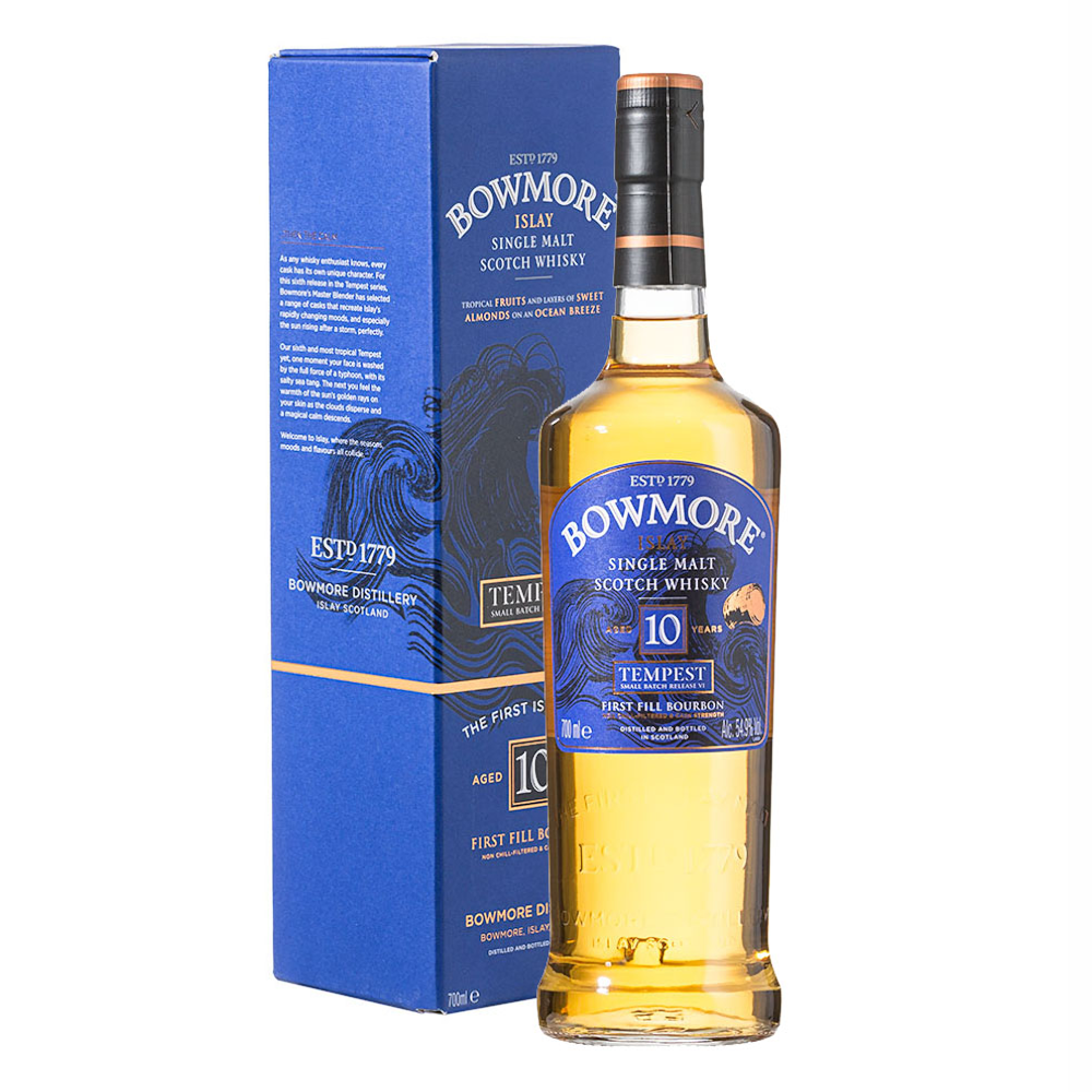 Whisky Bowmore 10Y Tempest Batch 6 54,9% 700 ml