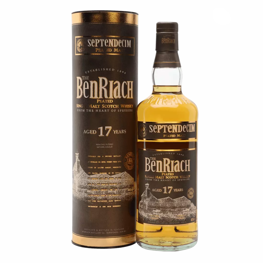 Whisky Benriach 17YO Septendecim  46% 700 ml tuba