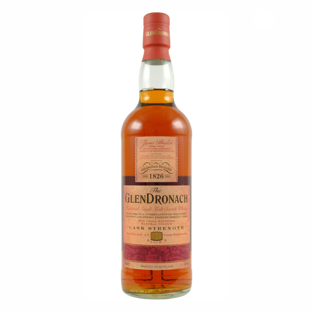Whisky Glendronach Cask Strenght 54,9% 700 ml