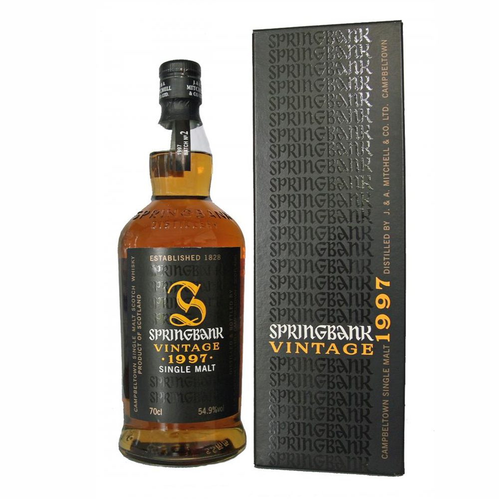 Whisky Springbank Vintage Bach 2 54,9% 700 ml
