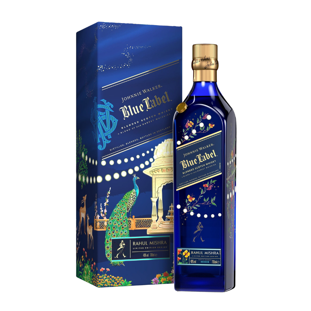 Whisky Johnnie Walker Blue Label x Rahul Mishra  40% 700 ml kartonik