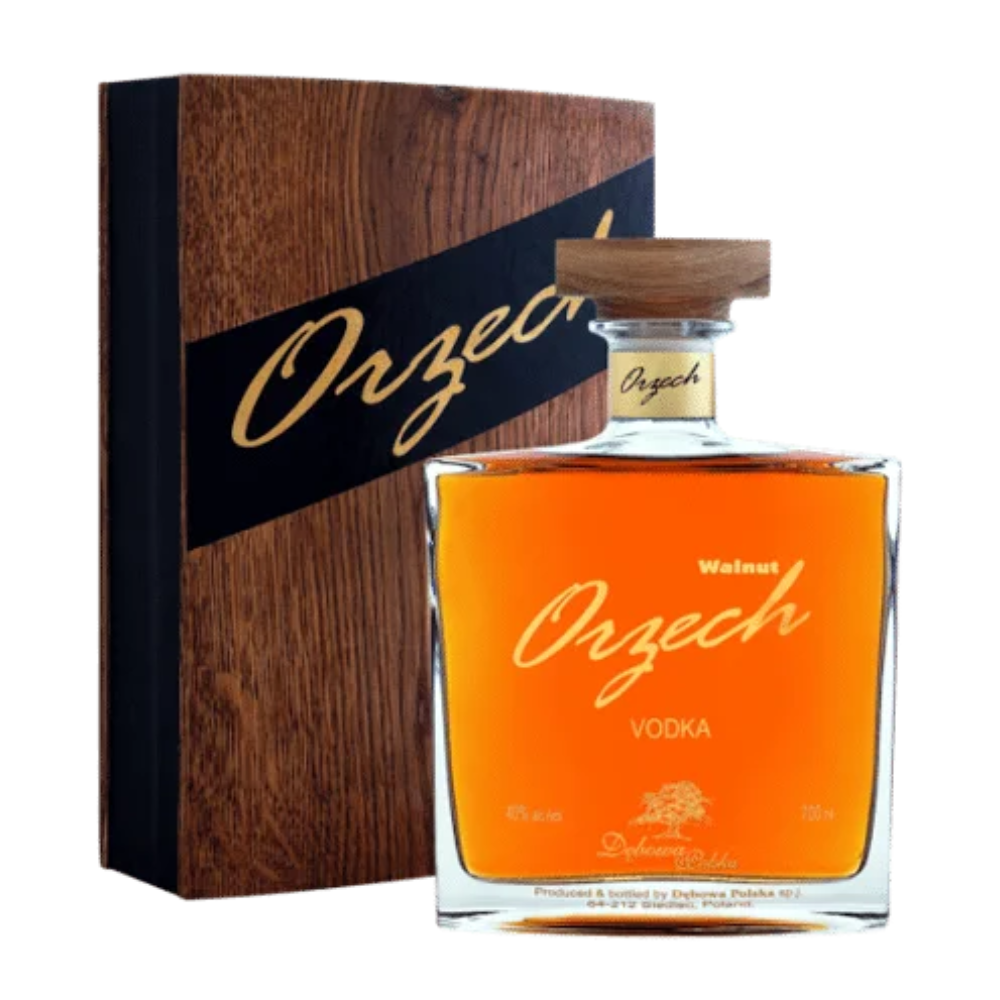 Wódka Dębowa Excellent Orzech Szkatułka 40% 700 ml