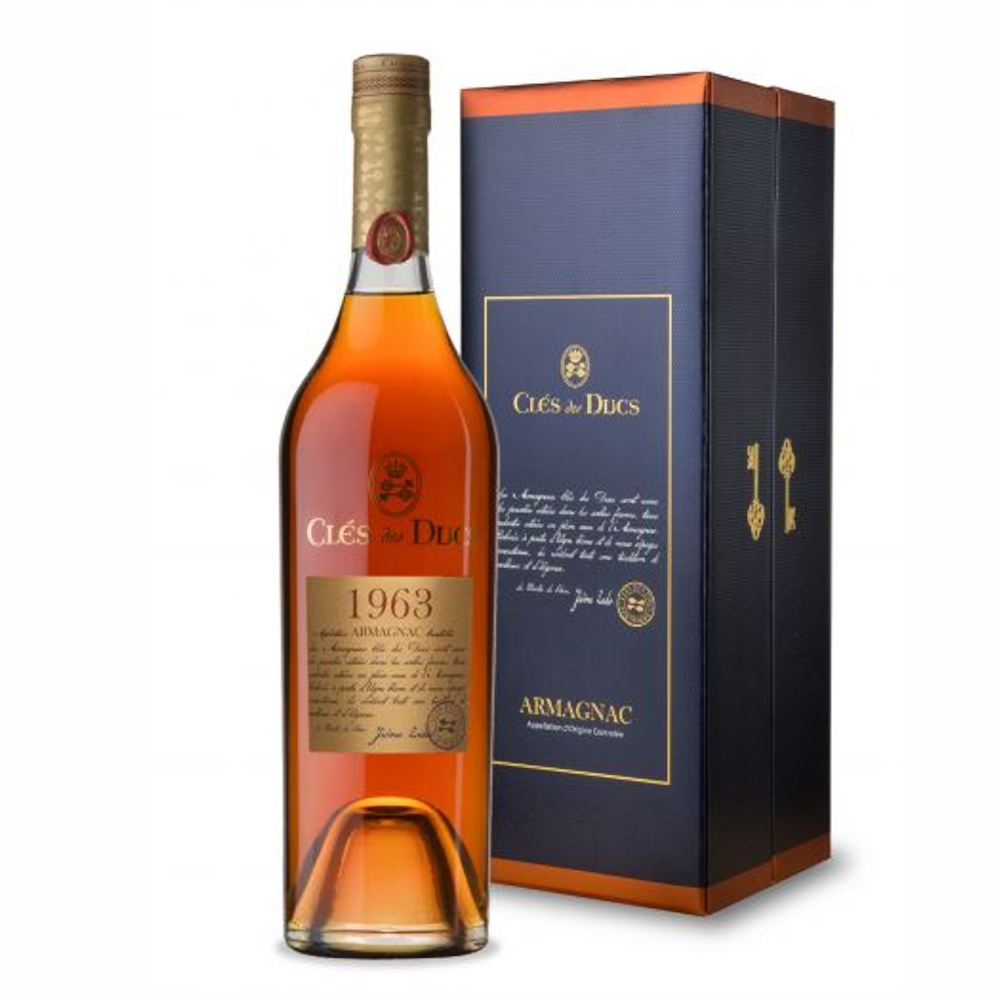 Wódka Armagnac Cles des Ducs 1963 40% 700 ml kartonik