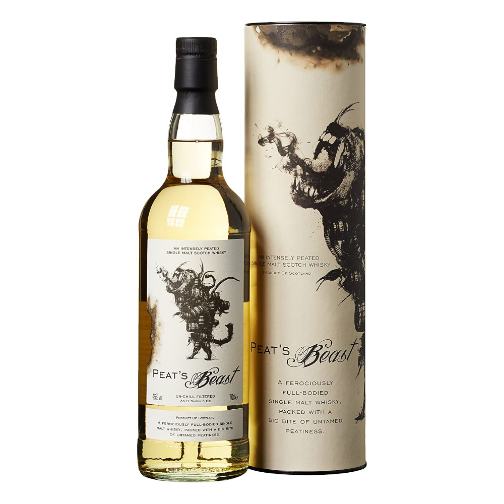 Whisky Peat's Beast 46% 700 ml tuba