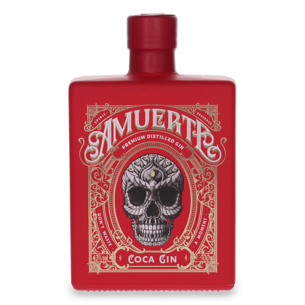 Gin Amuerte Coca Red Edition 43% 700 ml