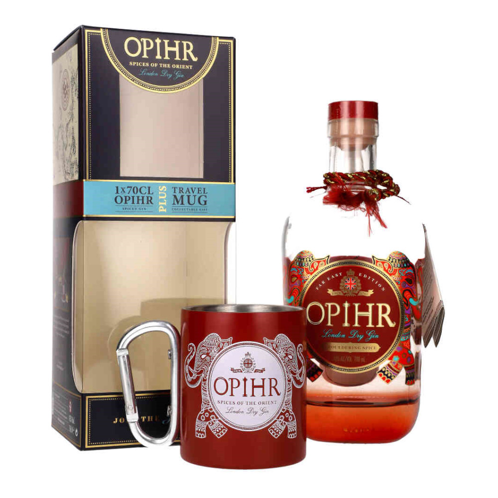 Gin Opihr London Dry Gin Far East Edition 43% 700 ml + kubek