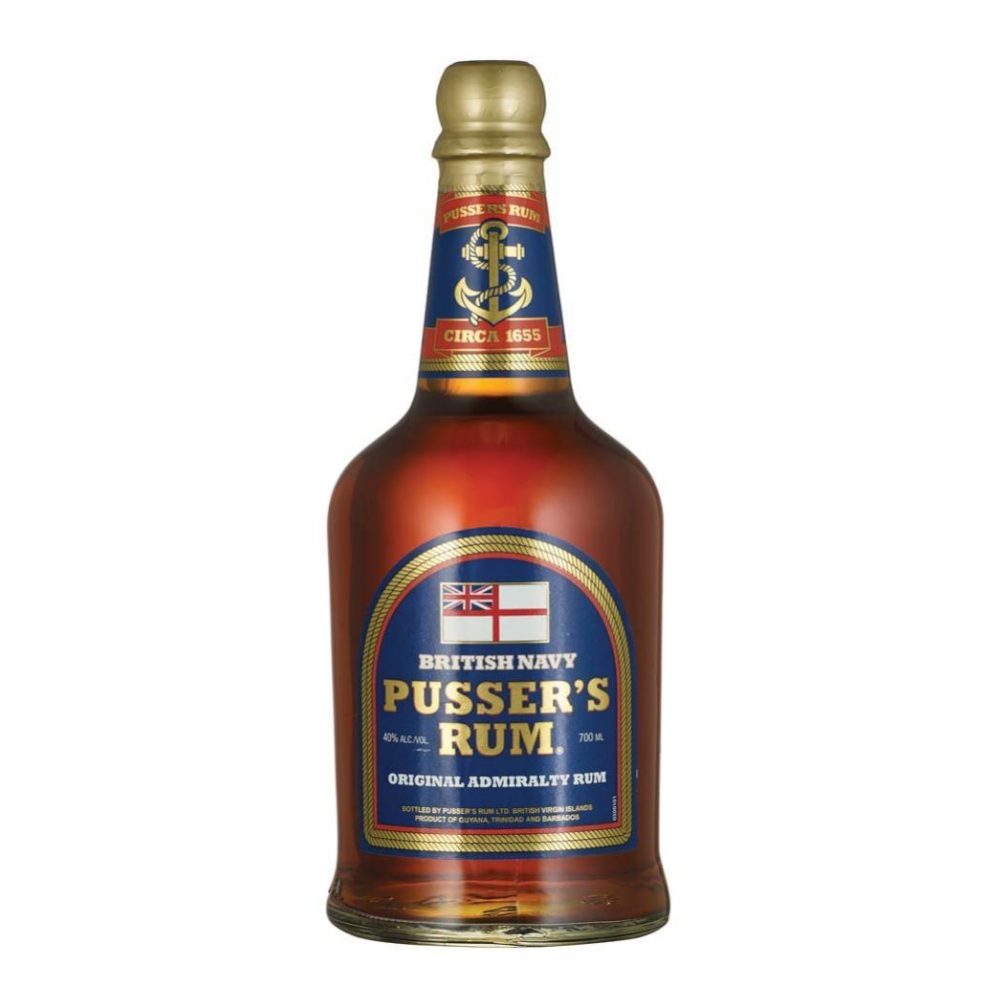 Rum Pusser's Blue Label 40% 700 ml