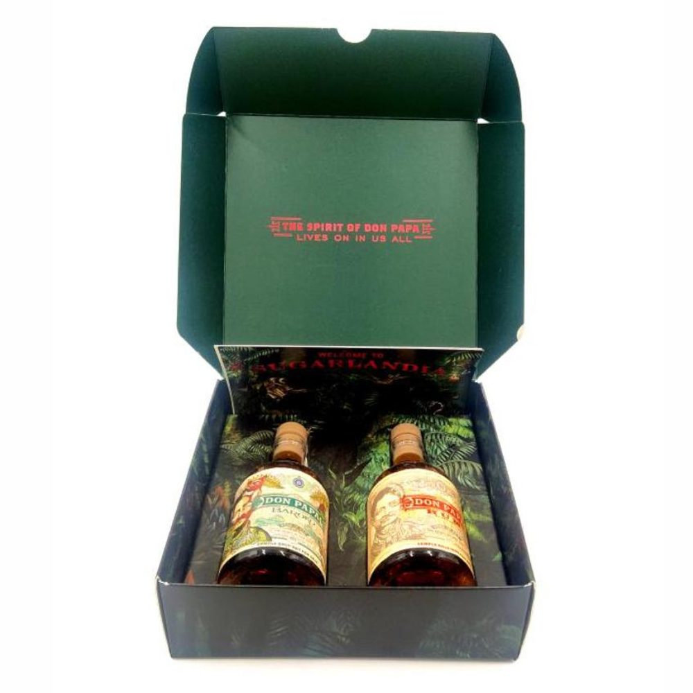 Rum Don Papa 40% 2 x 100 ml zestaw