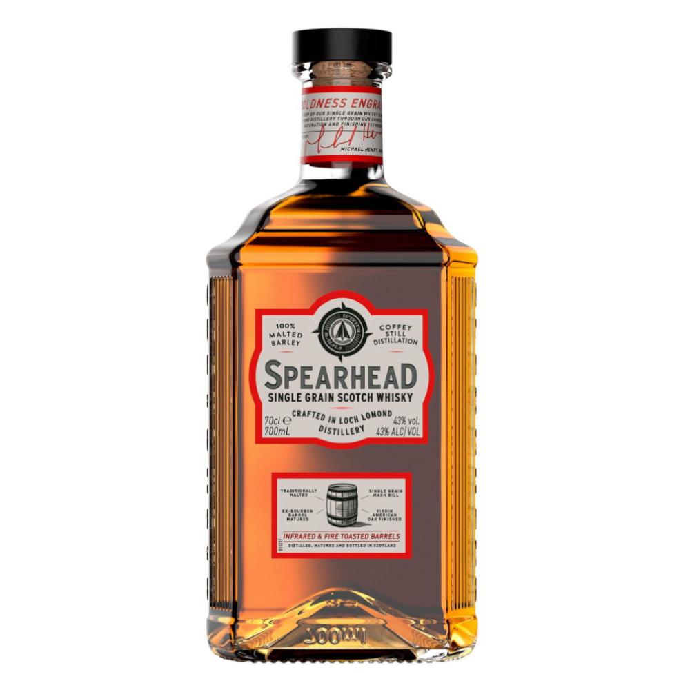 Whisky Spearhead Single Grain 43% 700 ml