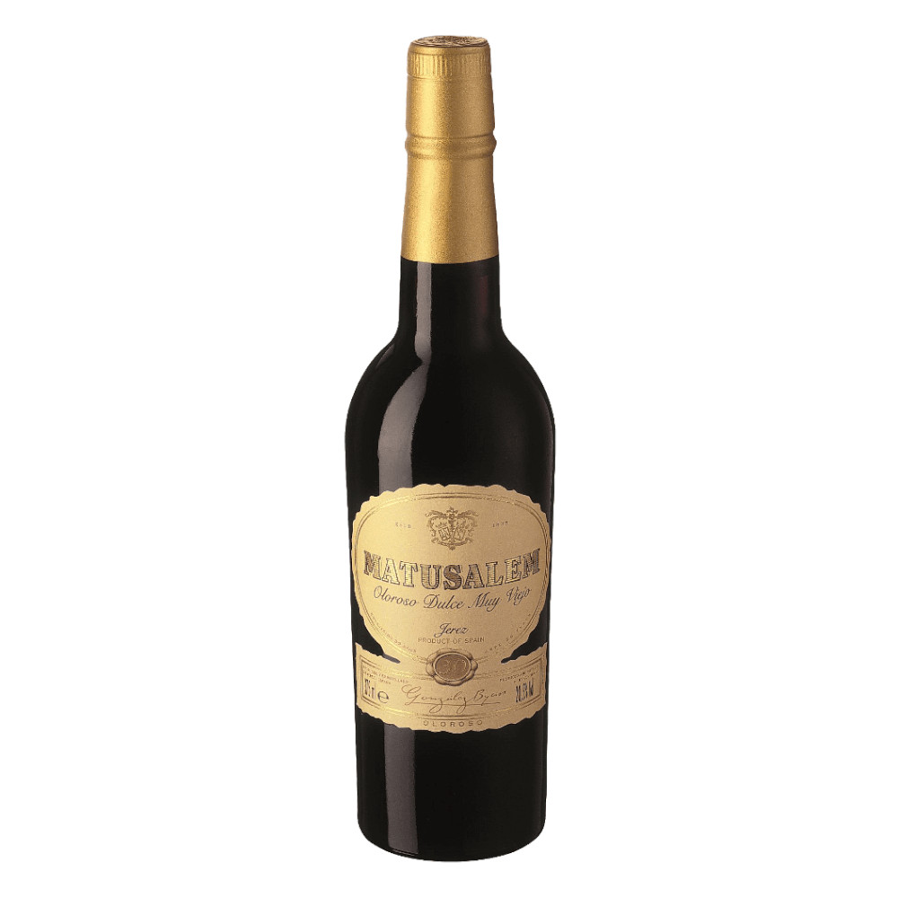 Wino Matusalem Oloroso Dulce 20,5% białe słodkie 375 ml