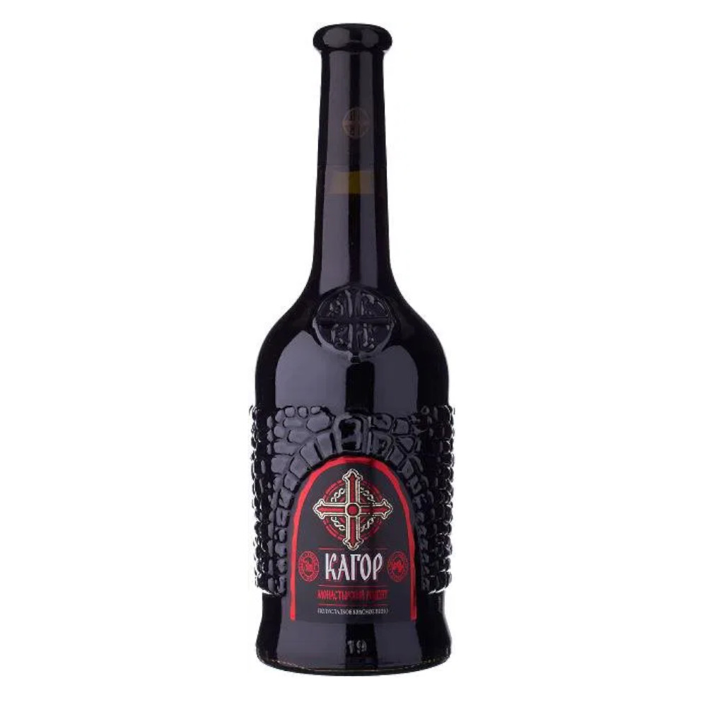 Wino Kagor Monastic Receipt 13,5% czerwone półsłodkie 750 ml