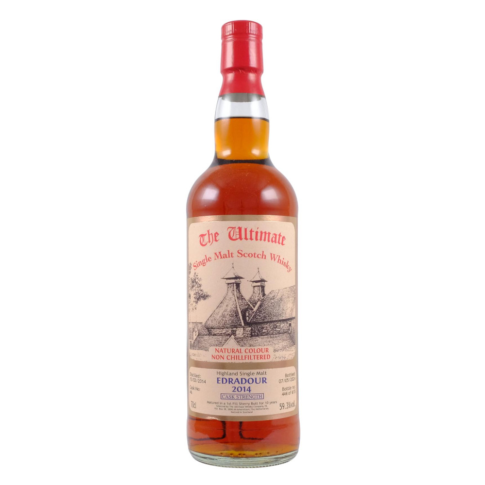 Whisky Edradour 10YO Cask Strength 2014  59,3% 700 ml
