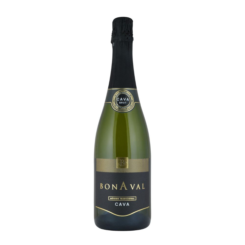 Wino musujące Cava Bonaval Brut 11,5% białe wytrawne 750 ml