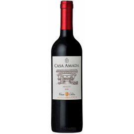 Wino Casa Amada Merlot 2020 14% czerwone wytrawne 750 ml