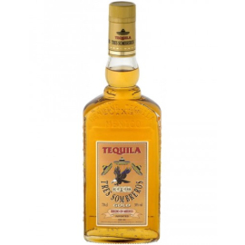 Tequila Tres Sombreros Gold 38% 700 ml