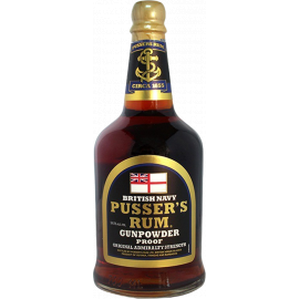Rum Pusser's British Navy Gunpowder 54,5% 700 ml
