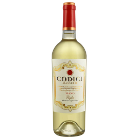 Wino Codici Fiano Puglia IGT 12,5% białe wytrawne 750 ml