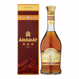 Brandy Ararat 3 YO 40% 500 ml kartonik