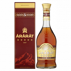 Brandy Ararat 5 YO 40% 500 ml kartonik