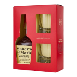 Whisky Maker's Mark 45% 700 ml + 2 szklanki