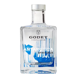 Brandy Miniaturka Antarctica godet 40% 50 ml