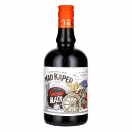 Rum Mad Kaper Spiced Black 35% 700 ml