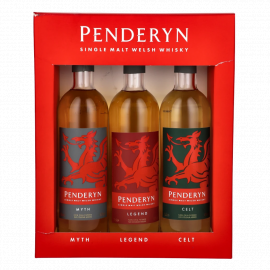 Whisky Penderyn Dragon 41% 3x200 ml kartonik