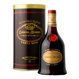 Brandy Cardenal Mendoza Carta Real 40% 700 ml tuba